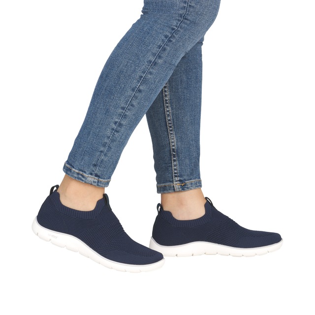 Remonte Slip-On Sneaker Schlupfschuh, Slipper, Barfußschuh mit herausnehmbarer Einlage