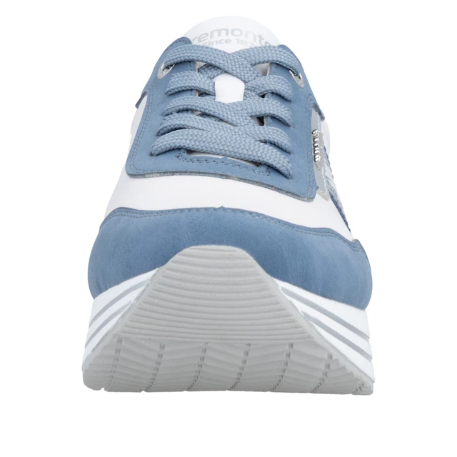 Remonte Plateausneaker Halbschuh, Schnürschuh mit Metallicdetails und Softfußbett