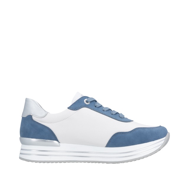 Remonte Plateausneaker Halbschuh, Schnürschuh mit Metallicdetails und Softfußbett