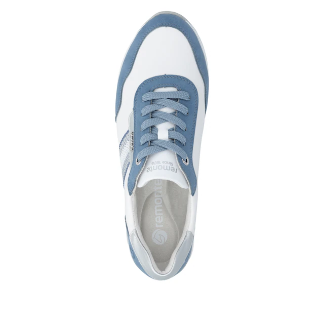 Remonte Plateausneaker Halbschuh, Schnürschuh mit Metallicdetails und Softfußbett