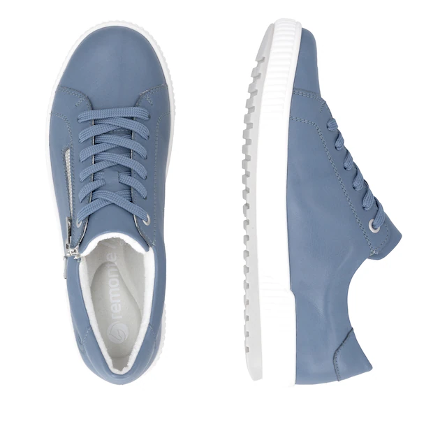 Remonte Sneaker Freizeitschuh, Halbschuh mit seitlichem Reißverschluss und TEX-Membran