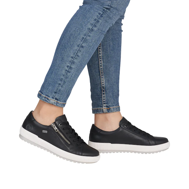 Remonte Sneaker Freizeitschuh, Halbschuh mit seitlichem Reißverschluss und TEX-Membran