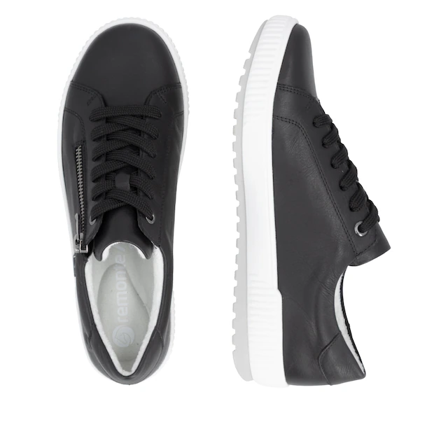 Remonte Sneaker Freizeitschuh, Halbschuh mit seitlichem Reißverschluss und TEX-Membran