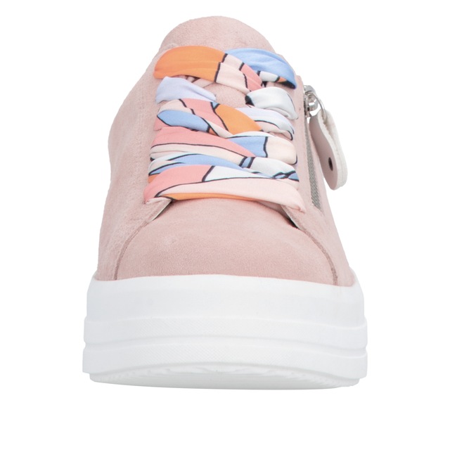 Remonte Plateausneaker Freizeitschuh, Halbschuh, Schnürer mit Wechselfußbett