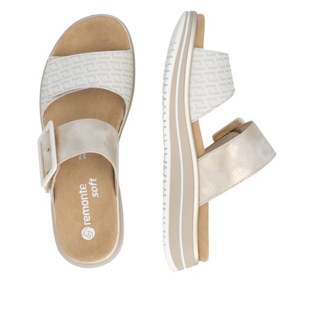 Remonte Pantolette Sommerschuh, Strandschuh, Schlappen mit Lite´n Soft-Ausstattung