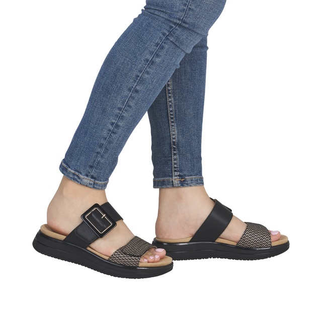 Remonte Pantolette Sommerschuh, Strandschuh, Schlappen mit Lite´n Soft-Ausstattung