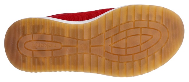 Rieker Slipper Slip-on Sneaker, Halbschuh, Freizeitschuh mit Reißverschluss