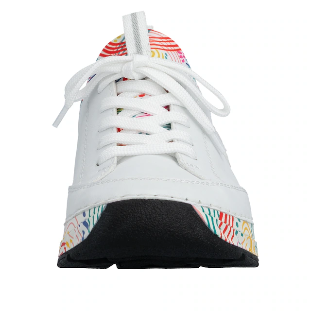Rieker Slip-On Sneaker Schlupfschuh, Freizeitsneaker, Halbschuh mit elastischem Einstieg