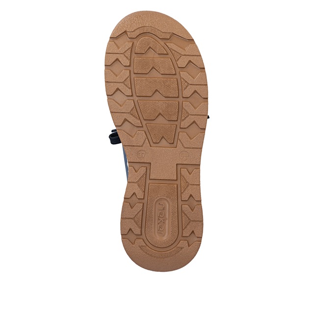 Rieker Slip-On Sneaker Schlupfschuh, Freizeitsneaker, Halbschuh mit elastischem Einstieg