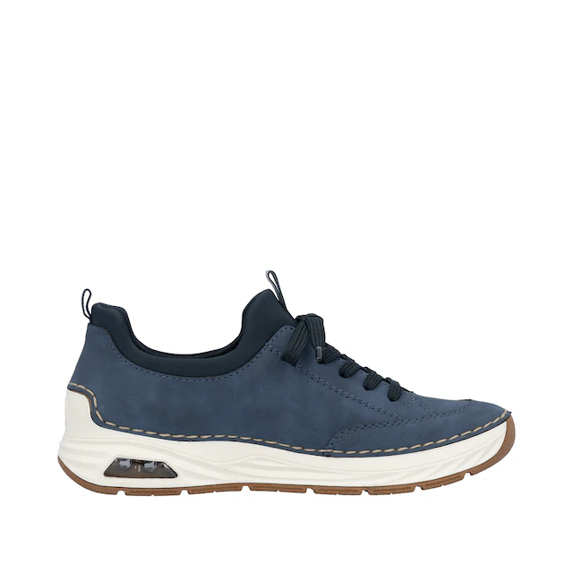 Rieker Slip-On Sneaker Schlupfschuh, Freizeitsneaker, Halbschuh mit elastischem Einstieg
