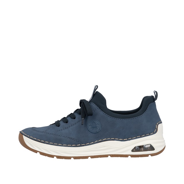 Rieker Slip-On Sneaker Schlupfschuh, Freizeitsneaker, Halbschuh mit elastischem Einstieg