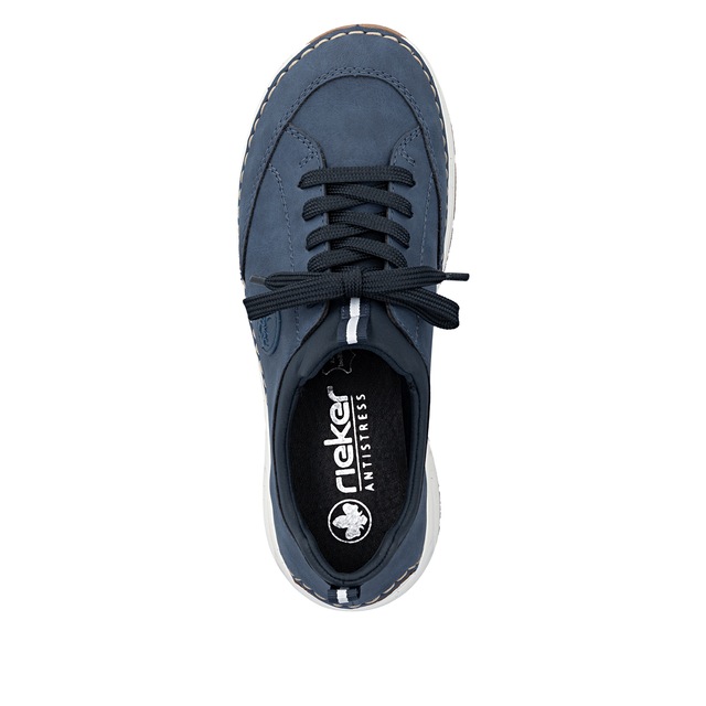Rieker Slip-On Sneaker Schlupfschuh, Freizeitsneaker, Halbschuh mit elastischem Einstieg