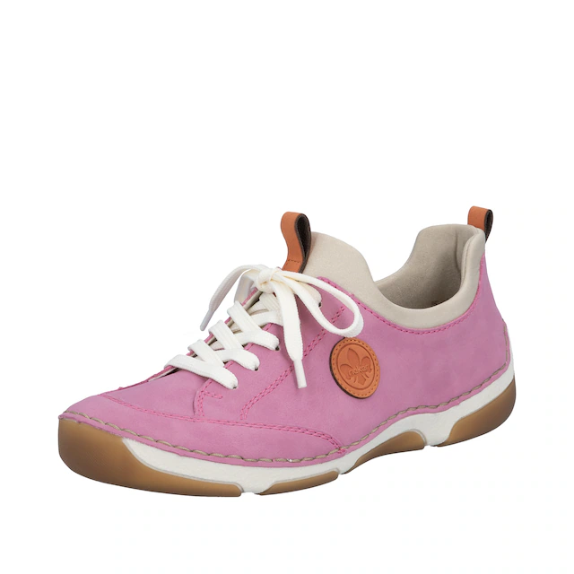 Rieker Slip-On Sneaker Slipper, Schlupfschuh, Freizeitsneaker aus Lederimitat