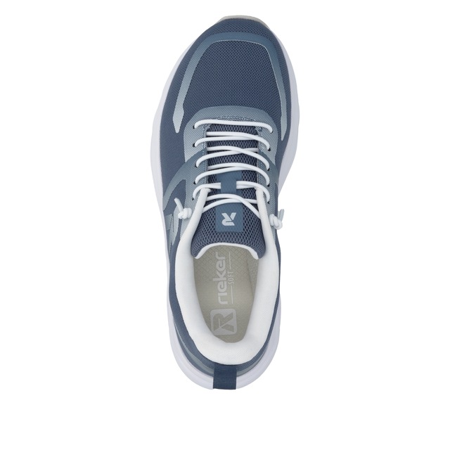 RIEKER Sport Slip-On Sneaker Schlupfschuh, Freizeitsneaker, Halbschuh mit softem Schaftrand