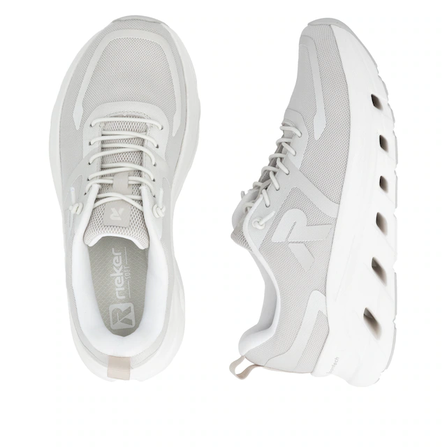 RIEKER Sport Slip-On Sneaker Schlupfschuh, Freizeitsneaker, Halbschuh mit softem Schaftrand