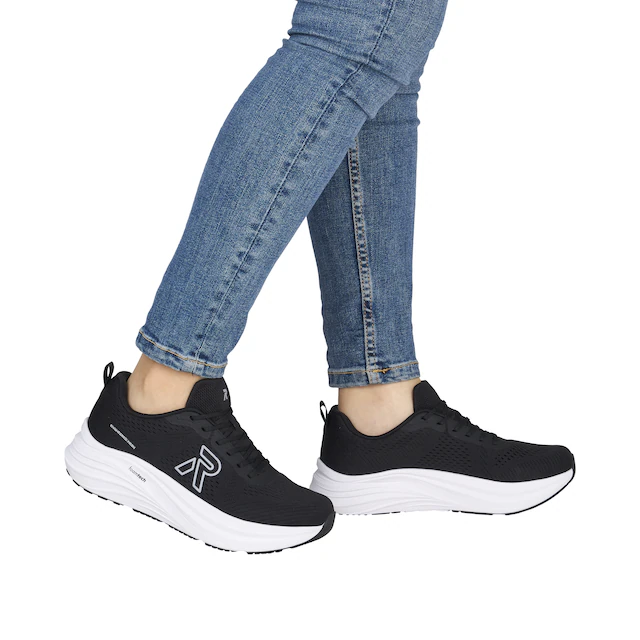 RIEKER Sport Plateausneaker Freizeitschuh, Halbschuh, Schnürer mit leichter Laufsohle