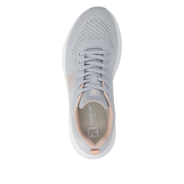 RIEKER Sport Plateausneaker Freizeitschuh, Halbschuh, Schnürer mit leichter Laufsohle