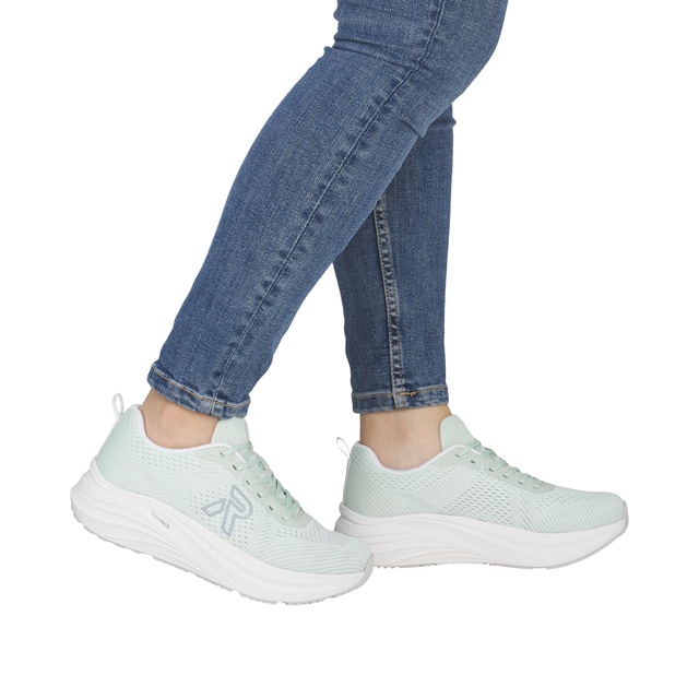 RIEKER Sport Plateausneaker Freizeitschuh, Halbschuh, Schnürer mit leichter Laufsohle