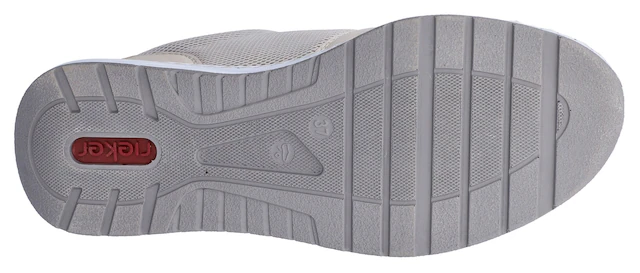 Rieker Sneaker Schnürschuh, Halbschuh, Freizeitsneaker mit Reißverschluss