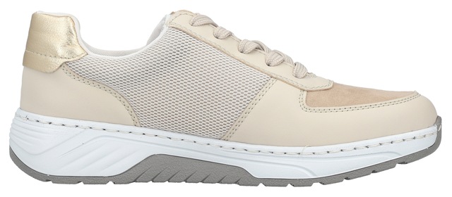 Rieker Sneaker Schnürschuh, Halbschuh, Freizeitsneaker mit Reißverschluss