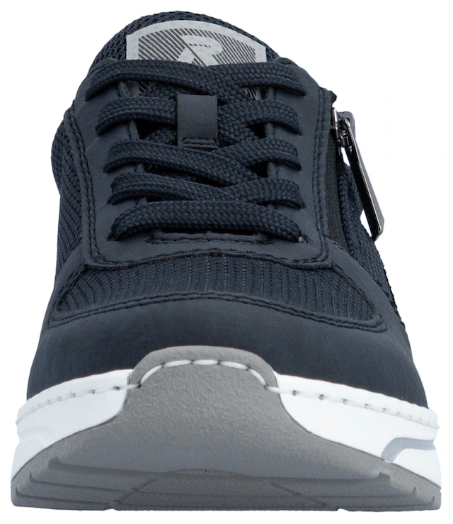 Rieker Sneaker Schnürschuh, Halbschuh, Freizeitsneaker mit Reißverschluss