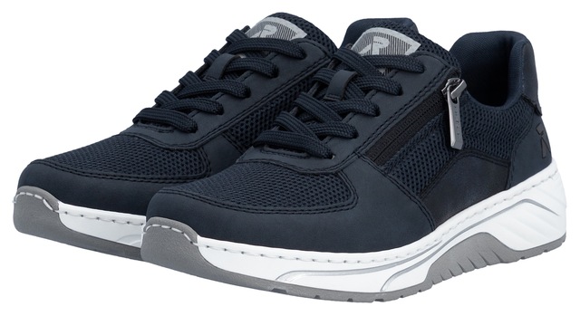 Rieker Sneaker Schnürschuh, Halbschuh, Freizeitsneaker mit Reißverschluss
