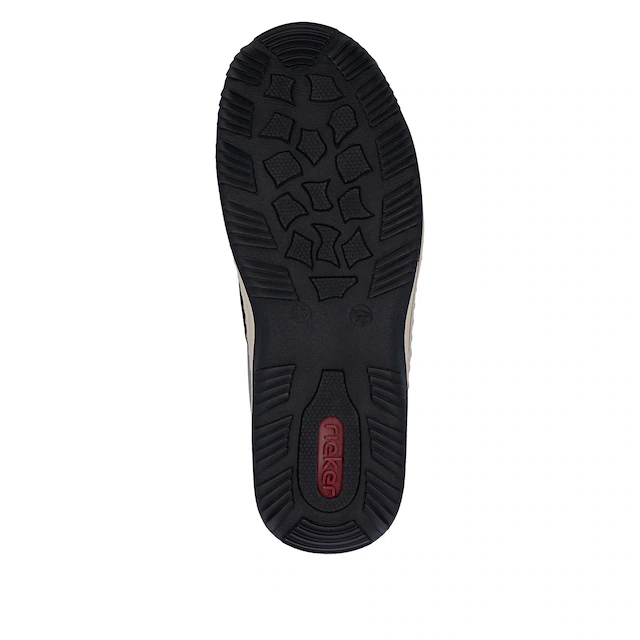 Rieker Slip-On Sneaker Slipper, Schlupfschuh, Freizeitsneaker mit Schnellverschluss