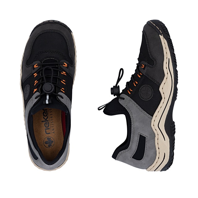 Rieker Slip-On Sneaker Slipper, Schlupfschuh, Freizeitsneaker mit Schnellverschluss