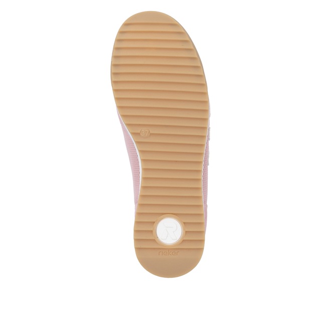 RIEKER Sport Sneaker Sportschuh, Schnürschuh, Halbschuh mit gepolstertem Schaftrand