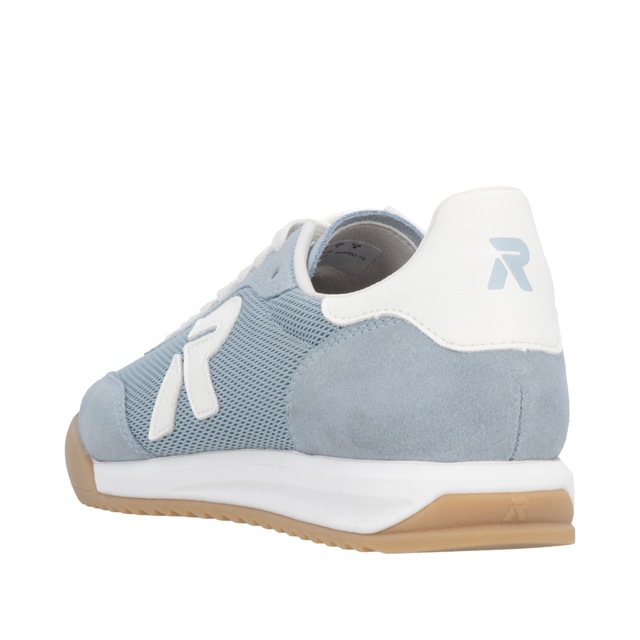 RIEKER Sport Sneaker Sportschuh, Schnürschuh, Halbschuh mit gepolstertem Schaftrand