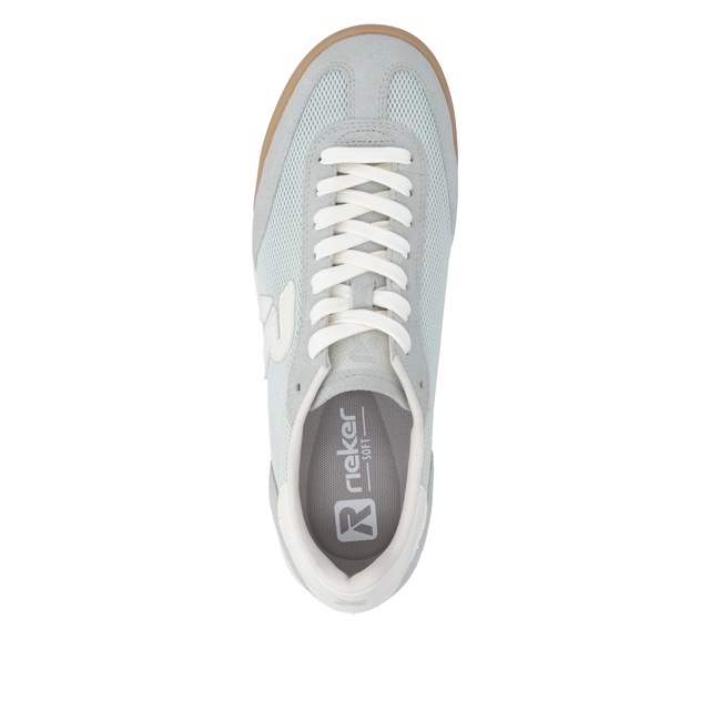 RIEKER Sport Sneaker Sportschuh, Schnürschuh, Halbschuh mit gepolstertem Schaftrand