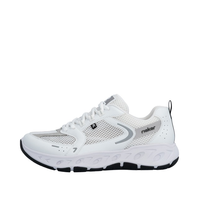 Rieker Plateausneaker Schnürschuh, Freizeitsneaker, Halbschuh mit MemoSoft-Innensohle