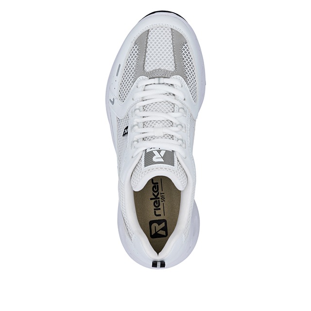 Rieker Plateausneaker Schnürschuh, Freizeitsneaker, Halbschuh mit MemoSoft-Innensohle