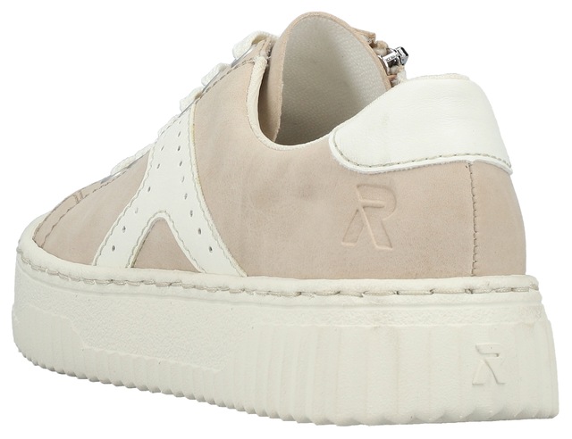 Rieker Plateausneaker Schnürschuh, Halbschuh, Freizeitsneaker mit modischer Plateausohle