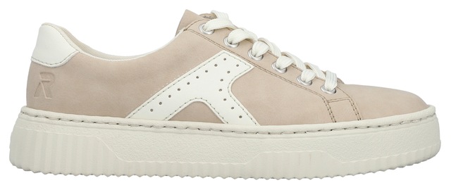 Rieker Plateausneaker Schnürschuh, Halbschuh, Freizeitsneaker mit modischer Plateausohle