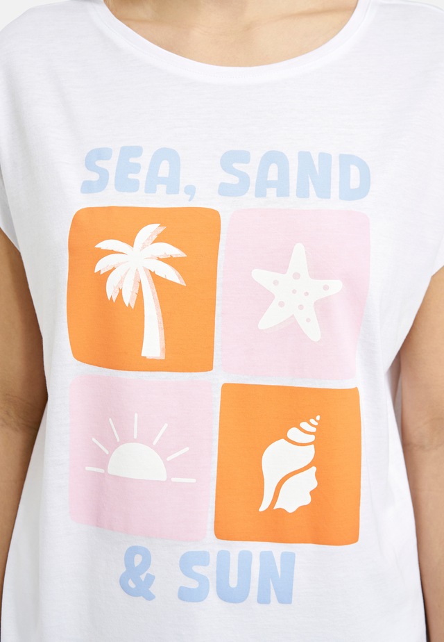 Smith & Soul Rundhalsshirt mit Baumwolle