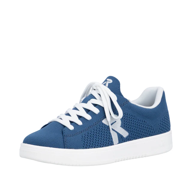 RIEKER Sport Slip-On Sneaker »Swing2GO« Schlupfschuh, Freizeitsneaker mit aufgesetzter Schnürung