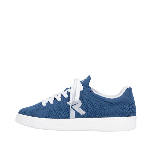 RIEKER Sport Slip-On Sneaker »Swing2GO« Schlupfschuh, Freizeitsneaker mit aufgesetzter Schnürung
