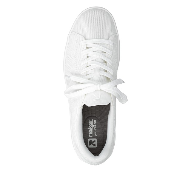 RIEKER Sport Slip-On Sneaker »Swing2GO« Schlupfschuh, Freizeitsneaker mit aufgesetzter Schnürung