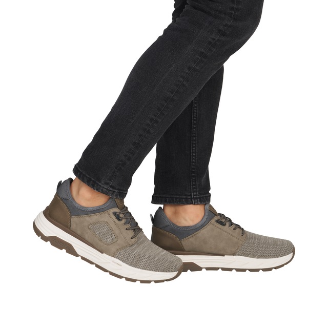 Rieker Slip-On Sneaker Slipper, Schlupfschuh, Halbschuh, Freizeitsneaker mit Gummizug