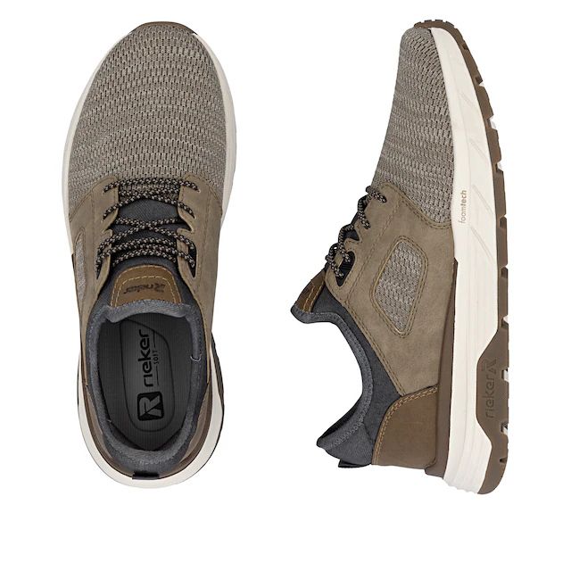 Rieker Slip-On Sneaker Slipper, Schlupfschuh, Halbschuh, Freizeitsneaker mit Gummizug