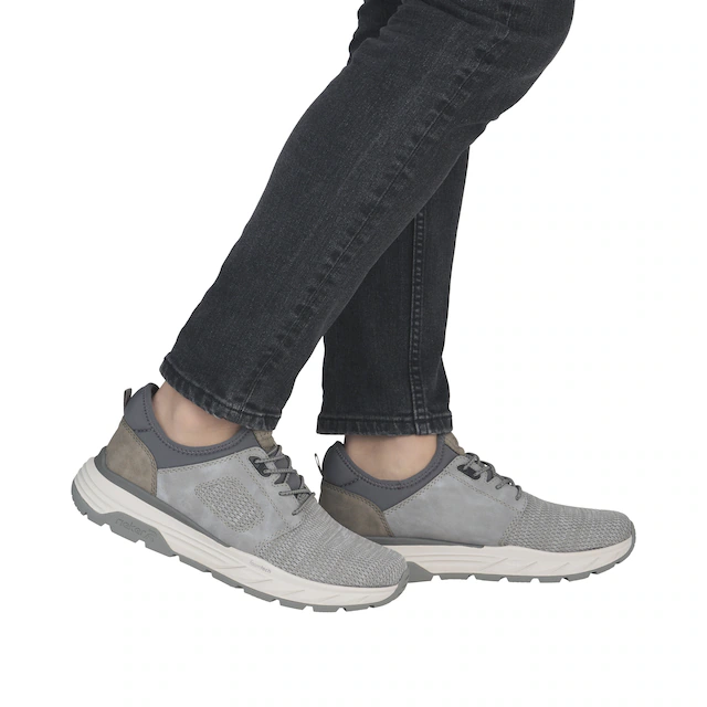 Rieker Slip-On Sneaker Slipper, Schlupfschuh, Halbschuh, Freizeitsneaker mit Gummizug