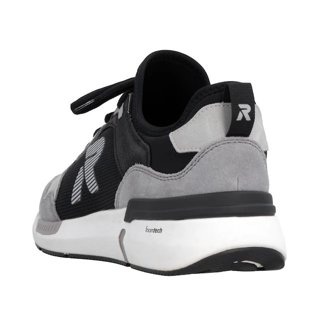 RIEKER Sport Slip-On Sneaker Schlupfschuh, Sportschuh, Freizeitsneaker mit Memory-Foam Innensohle