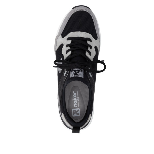 RIEKER Sport Slip-On Sneaker Schlupfschuh, Sportschuh, Freizeitsneaker mit Memory-Foam Innensohle