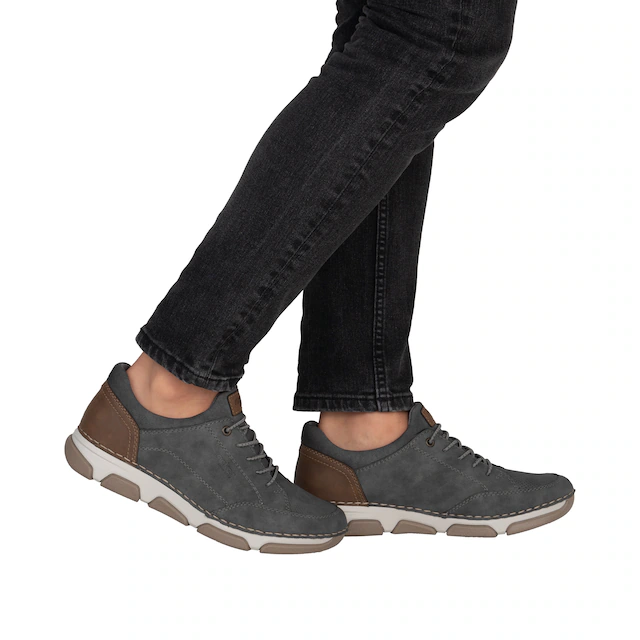 Rieker Slip-On Sneaker Slipper, Schlupfschuh, Halbschuh, Freizeitsneaker mit Gummizug