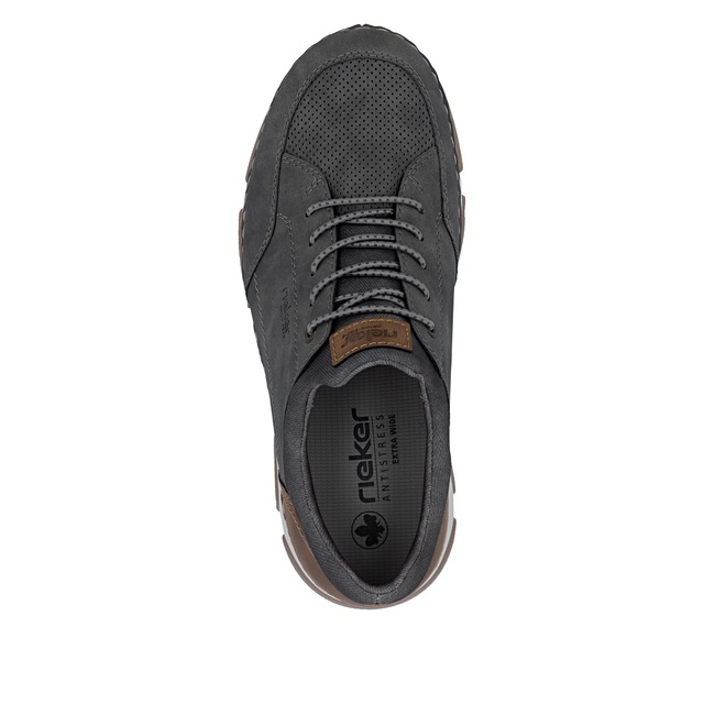 Rieker Slip-On Sneaker Slipper, Schlupfschuh, Halbschuh, Freizeitsneaker mit Gummizug