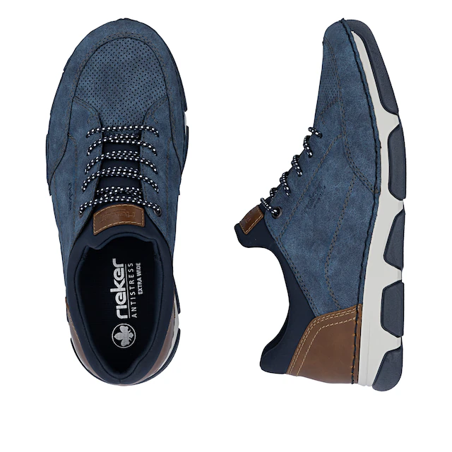 Rieker Slip-On Sneaker Slipper, Schlupfschuh, Halbschuh, Freizeitsneaker mit Gummizug