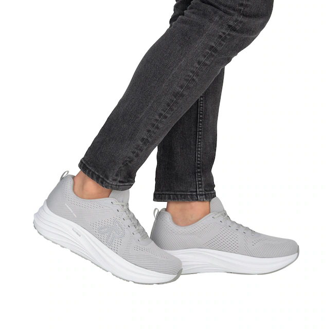 RIEKER Sport Plateausneaker Freizeitsneaker, Halbschuh, Schnürschuh mit Plateau