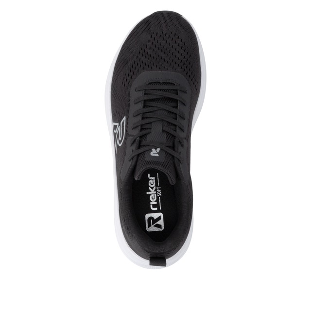 RIEKER Sport Plateausneaker Freizeitsneaker, Halbschuh, Schnürschuh mit Plateau
