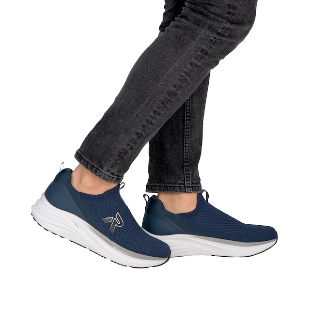 RIEKER Sport Slipper Slipper, Schlupfschuh, Freizeitsneaker mit sockenähnlichem Einstieg